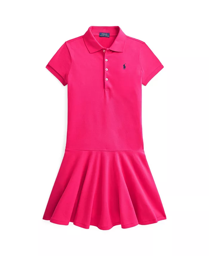 macys.com | Toddler Girls Stretch Mesh Polo Dress