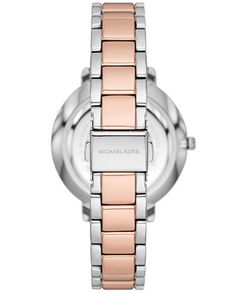 Michael Kors Women's Pyper Three-Hand Two-Tone Bracelet Watch 38mm