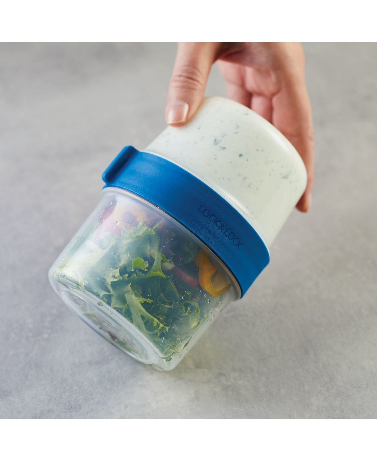 Lock n Lock Easy Essentials Twist Two Way Food Storage Container Set, 12-Piece,- Clear