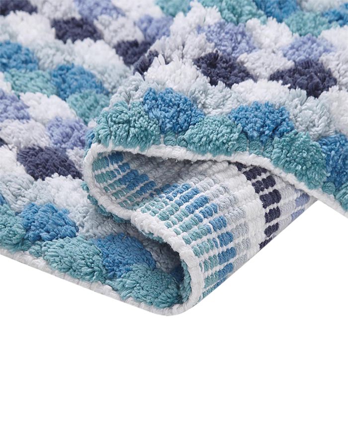 Décor Studio Bubble Stripe Bath Rug, 20" x 30" & Reviews Bath Rugs