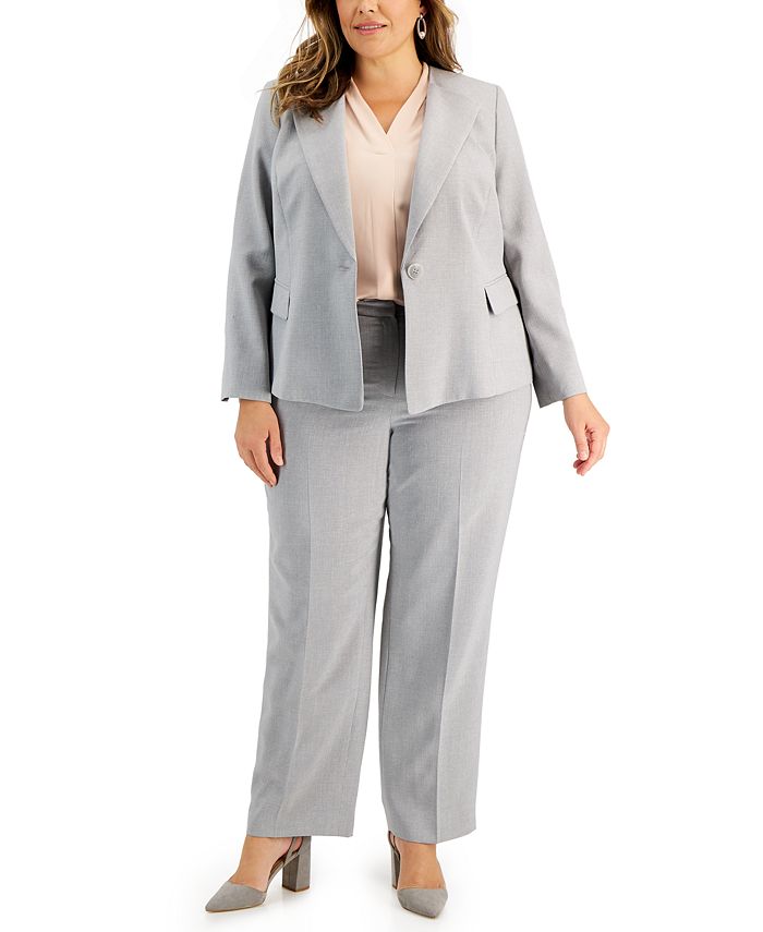 Macy's plus size women's suits sale
