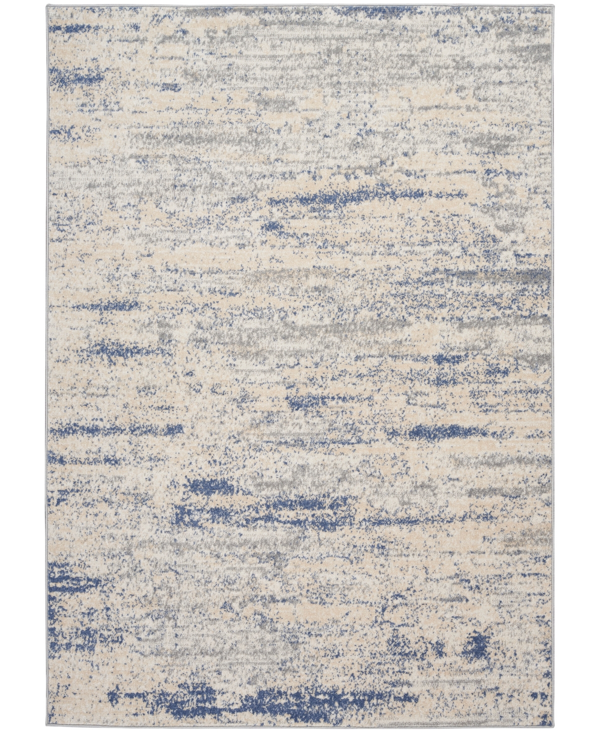 Calvin Klein Ck001 River Flow Rfv01 7'10in x 9'10in Area Rug - Gray