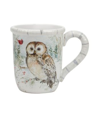 Winter's Walk 4 Piece Mug Set