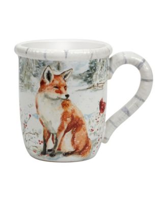 Winter's Walk 4 Piece Mug Set
