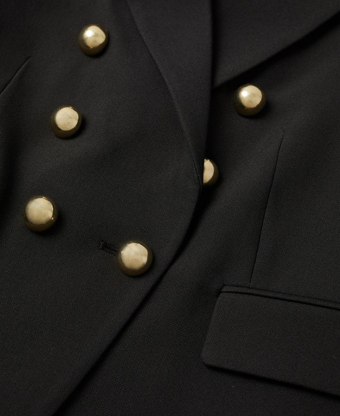 MANGO Women's DoubleBreasted Blazer Macy's