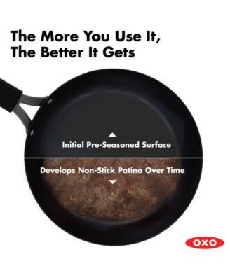 Obsidian Carbon Steel Roaster Pan & Rack