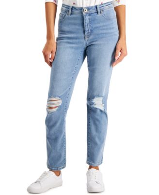 Style & Co Mid Rise Straight Leg Jeans Size 10