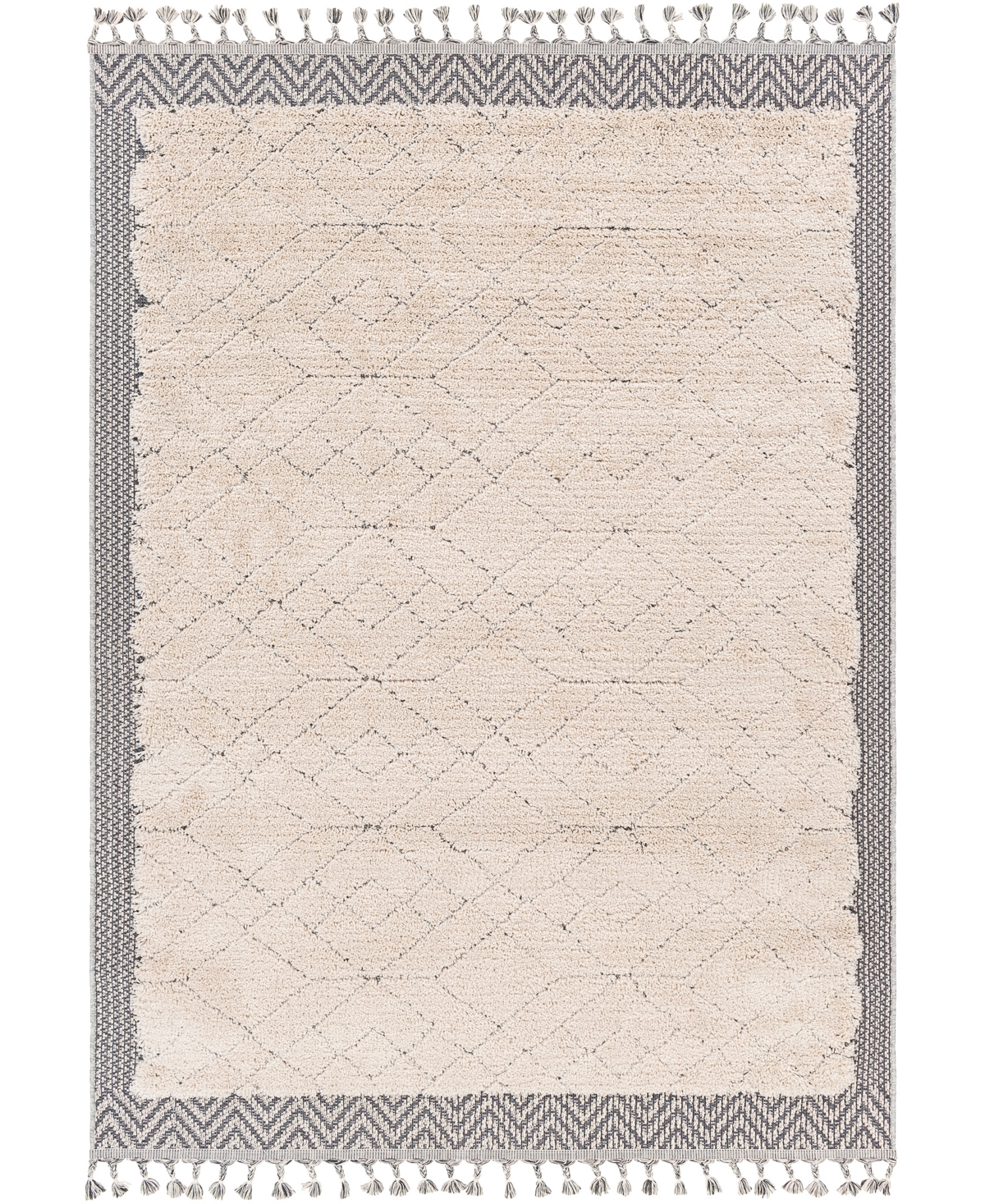 Surya Sousse Sus-2305 5'6in x 7'3in Area Rug - Beige, Gray