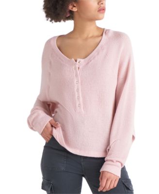 Black Tape - Women's Snap-Front Henley Top