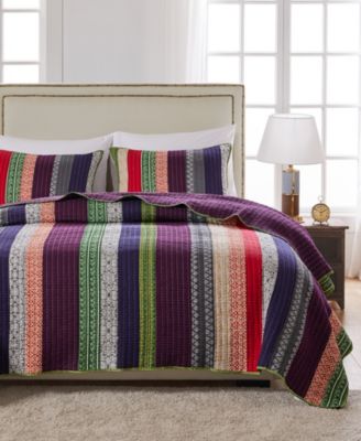 greenland home quilted throws