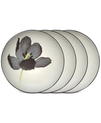 Noritake - Colorwave Floral Accent Plates, Set of 4