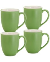 Bruntmor 16 Oz Set of 6 White Coffee Mugs, Large Size Ceramic Espresso Cups,  Large (Pack of 6) - Foods Co.