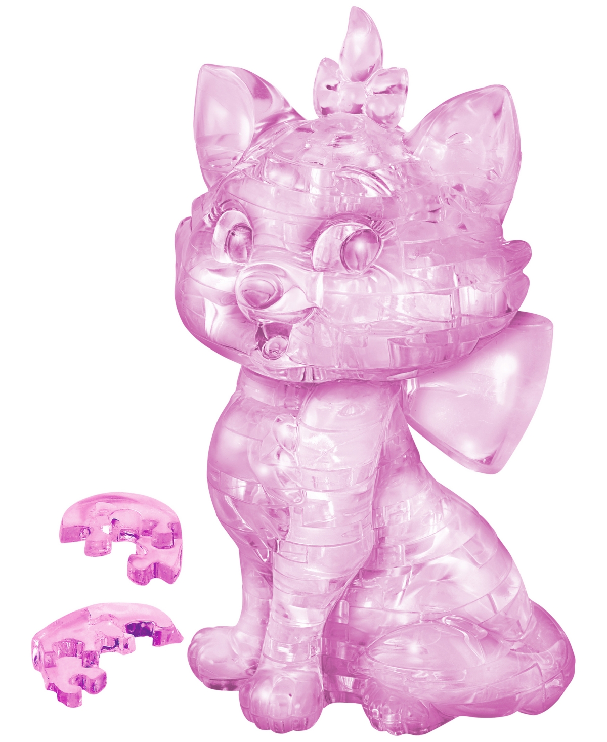 Shop Areyougame 3d Disney Marie Crystal Puzzle Set, 45 Piece In Pink