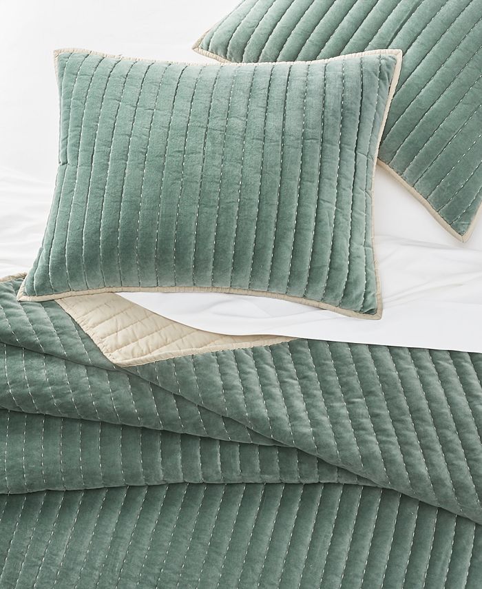 Oake Velvet Sham, King, Created for Macy's Macy's