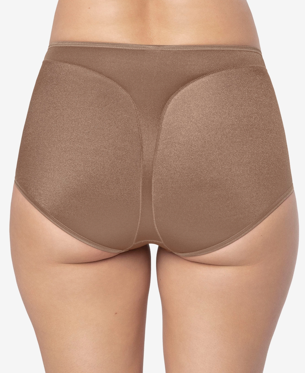 Leonisa Women's Light Tummy-Control Hi Cut Thong-Silhouette Panty