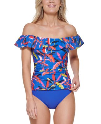 cold shoulder tankini