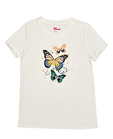 Big Girls Butterfly T-Shirt, Created for Macy's