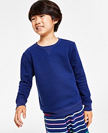 Kids' Solid Matching Crewneck Top, Created for Macy's