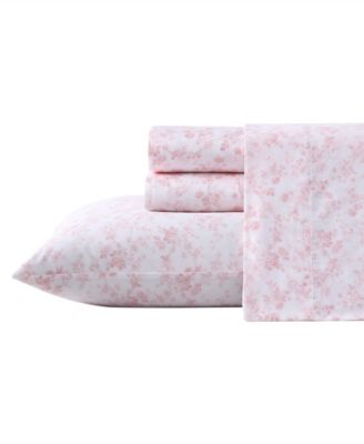 300 Thread Count Cotton Sateen 4-Pc. Sheet Set, Queen