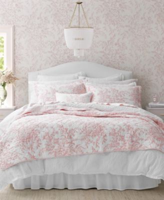 Bedford Cotton Reversible 3-Pc. Quilt Set, King
