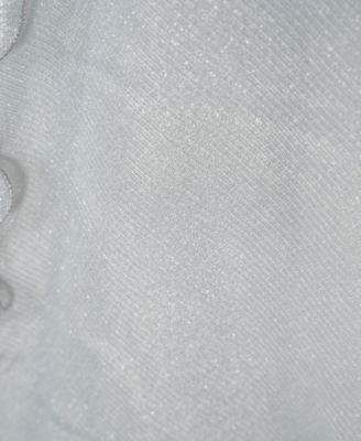 Ruffle-Edge Metallic Evening Wrap, Created for Macy's