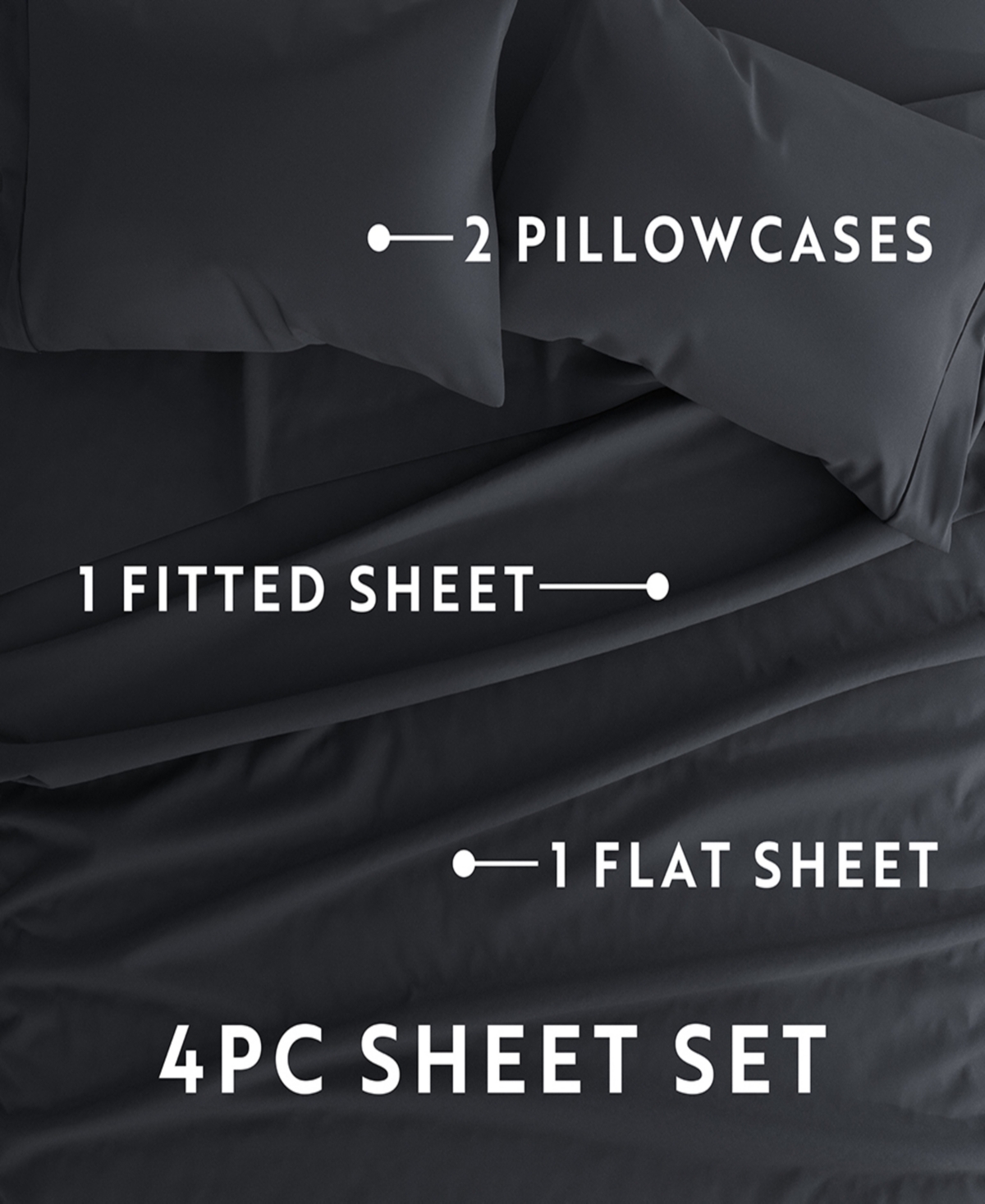 ienjoy Home Style Simplified 4-Pc. Sheet Set
