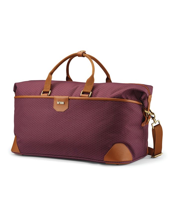 Hartmann herringbone cheap luxe weekend duffel