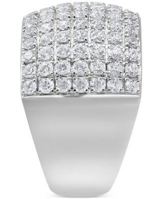 Diamond Multirow Cluster Statement Ring (2 ct. t.w.) in 14k Gold