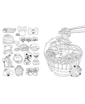 A Million Kawaii Cuties: The Sweetest Things to Color by Lulu Mayo
