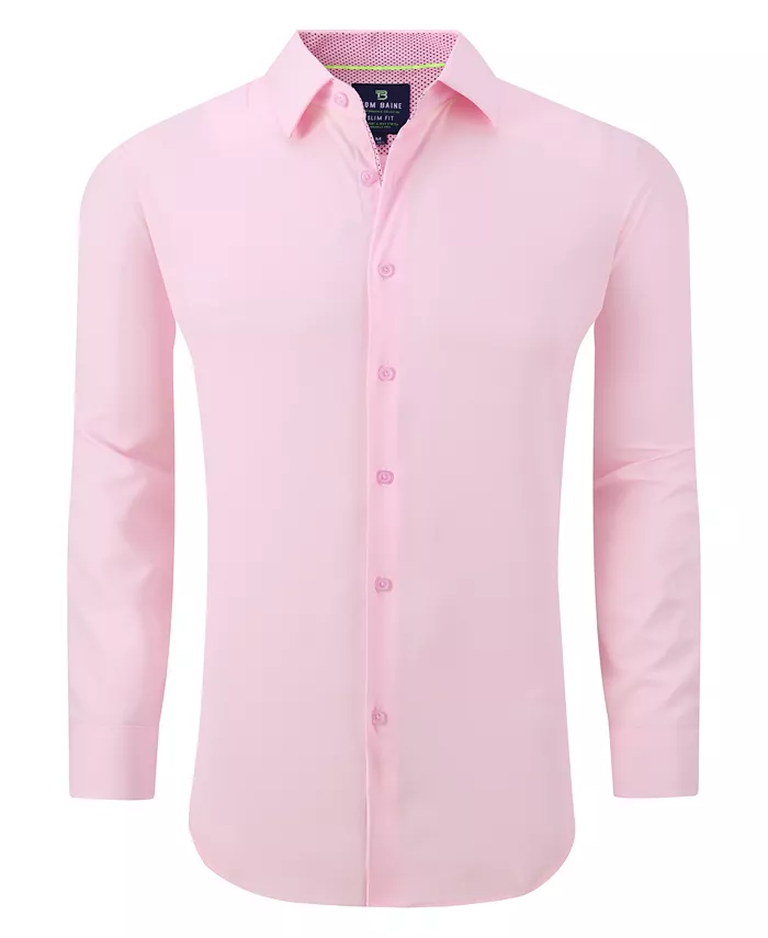 Men's Slim Fit Performance Solid Button Down Shirt - thumbnail 8