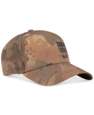 A|X Armani Exchange - Men's Camo Baseball Cap
