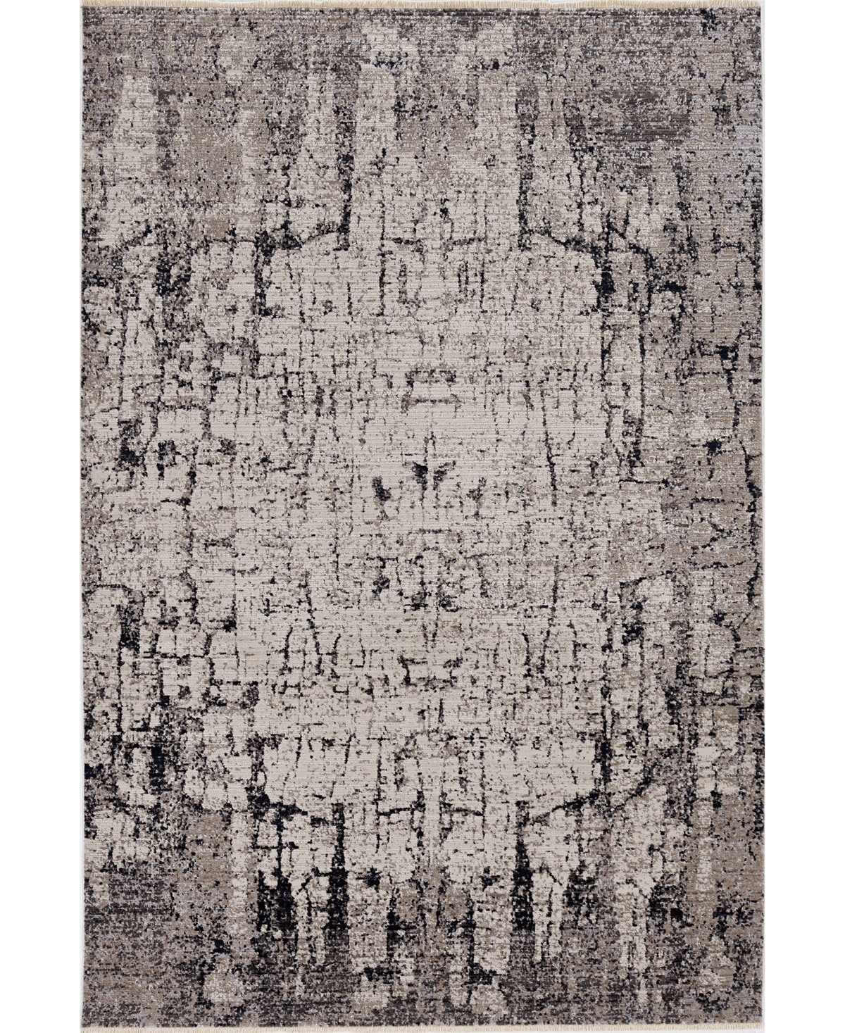 Kas Karina 8253 5'3in x 7'7in Area Rug - Ivory, Gray