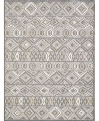 Calla 6925 7'10" x 9'10" Outdoor Area Rug