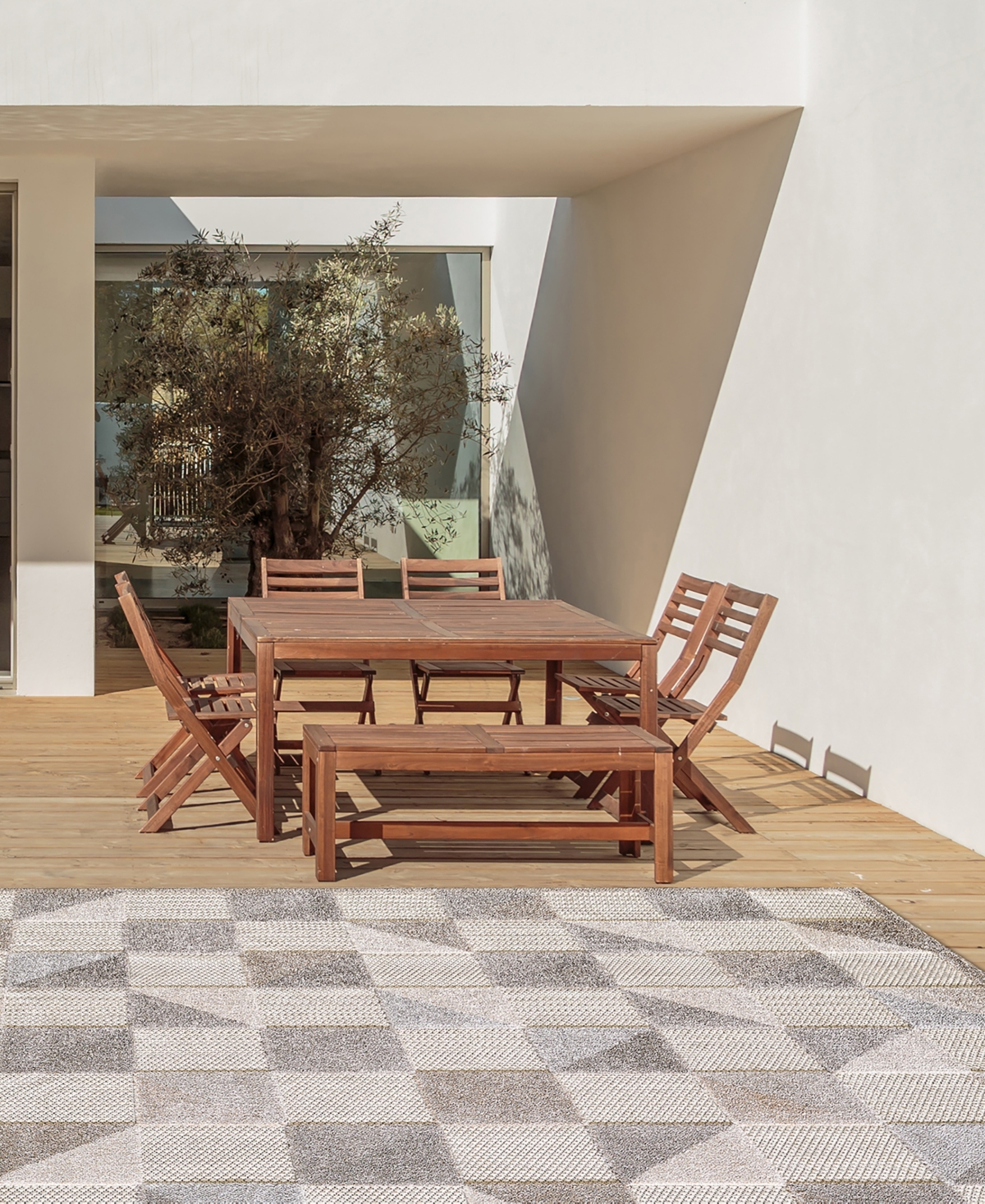 Kas Calla 7'10" x 9'10" Outdoor Area Rug