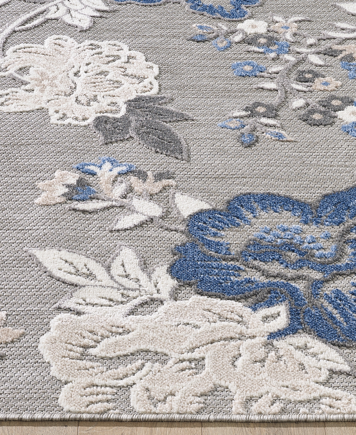 Kas Calla 6938 Outdoor Area Rug - Blue