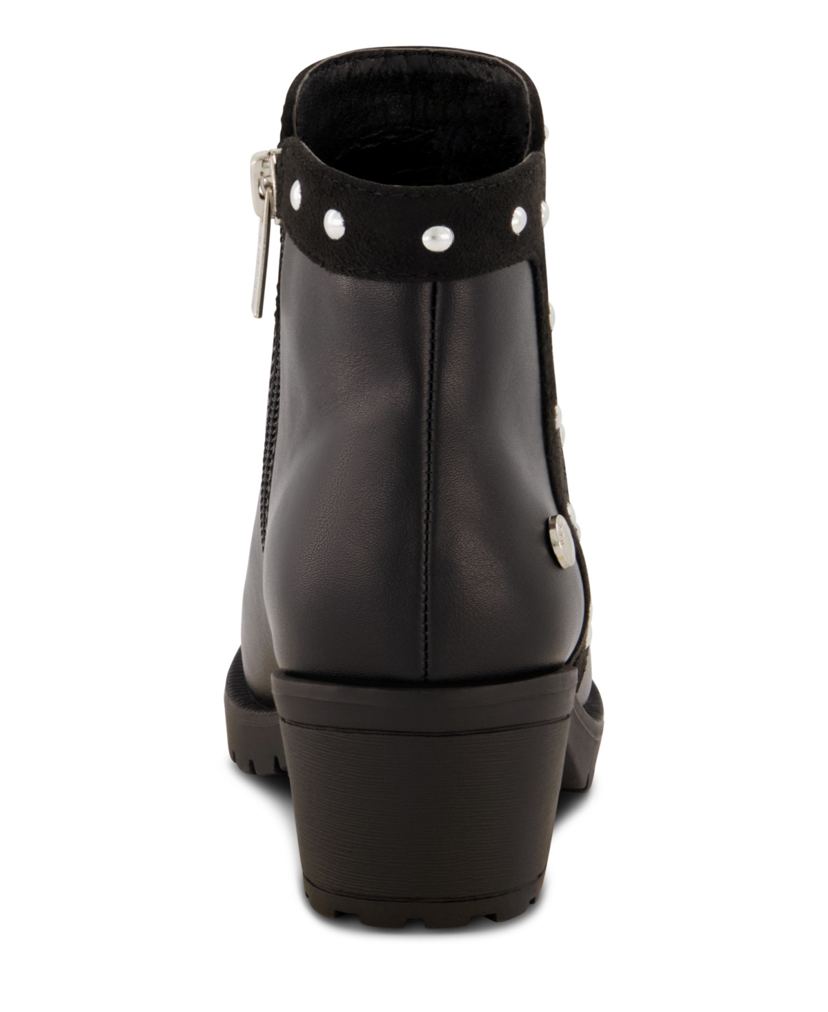 Little Girls Studded Ankle Heel Bootie