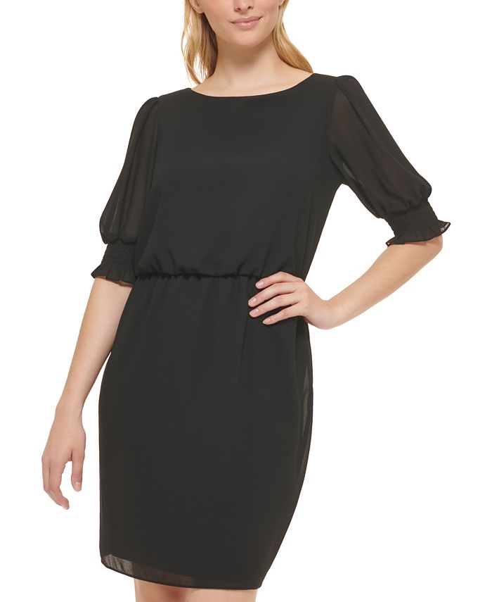 Jessica Howard Petite Blouson Dress Macy's