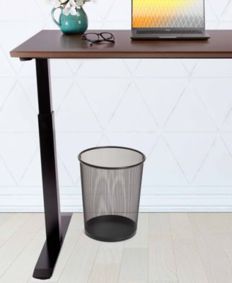 2-Pk. 6-Gallon Round Mesh Trash Can Recycling Bins