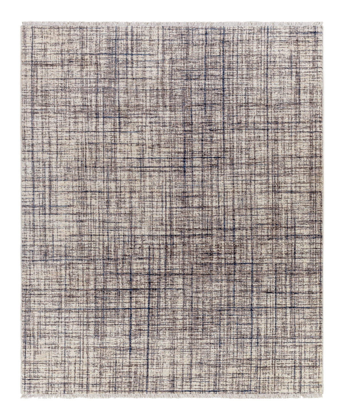 Surya Misterio Mst-2304 5' x 7'8in Area Rug - Cream, Navy