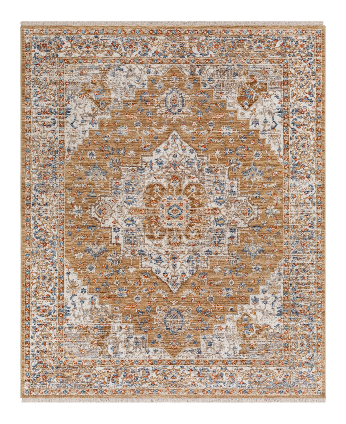 Surya Misterio Mst-2301 7'10in x 10' Area Rug - Orange