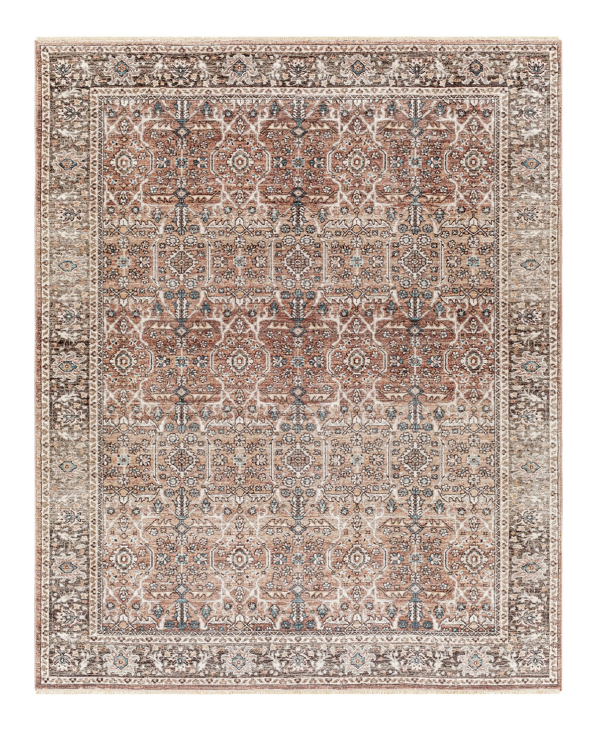 Surya Carlisle Csi-2302 8'10in x 12'6in Area Rug - Brown