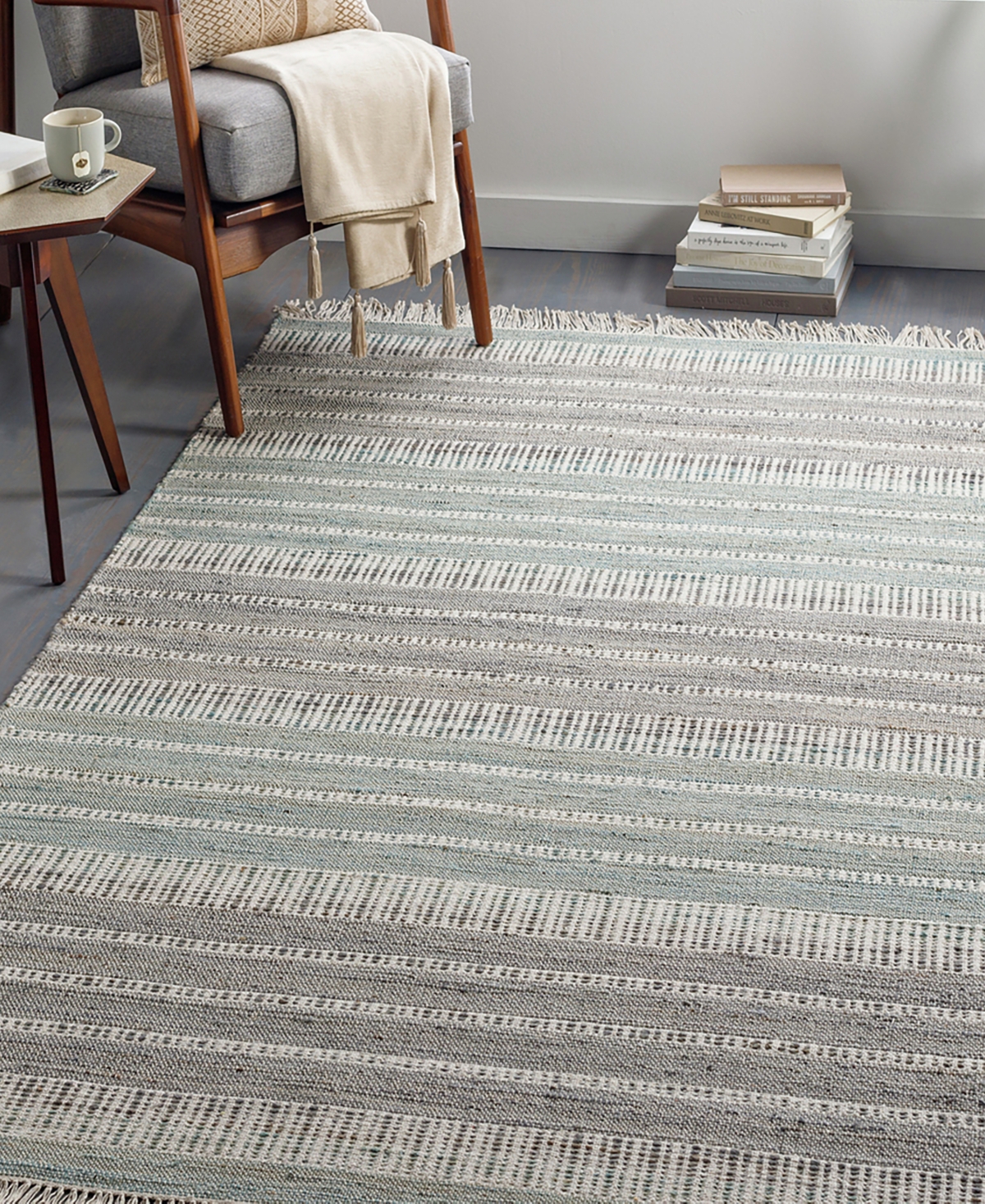 Surya Trabzon Tbo-2303 Area Rug, 6' X 9' In Beige,mint