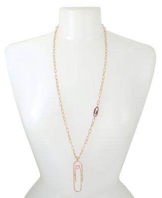 Betsey Johnson Pendant Necklace - Macy's