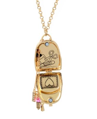 Betsey Johnson Pendant Necklace - Macy's