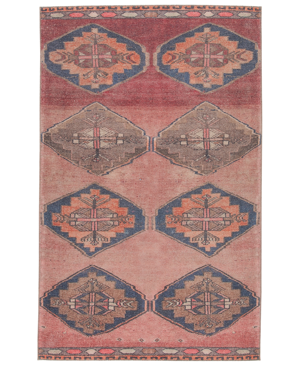 Jaipur Living Kairos KAR07 7'6in x 9'6in Area Rug - Pink