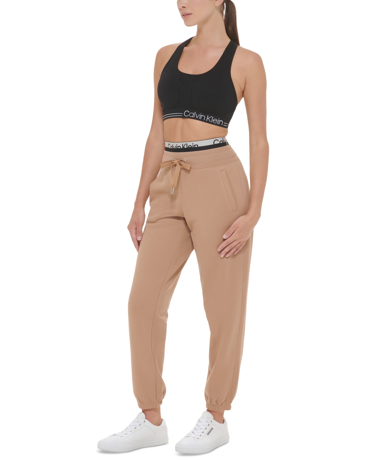 Calvin Klein Performance Women\'s Logo Sweatpants Smart Elastic | Closet