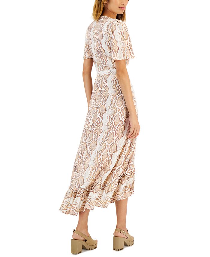 Tinsel Petite Printed Wrap Maxi Dress & Reviews Dresses Petites