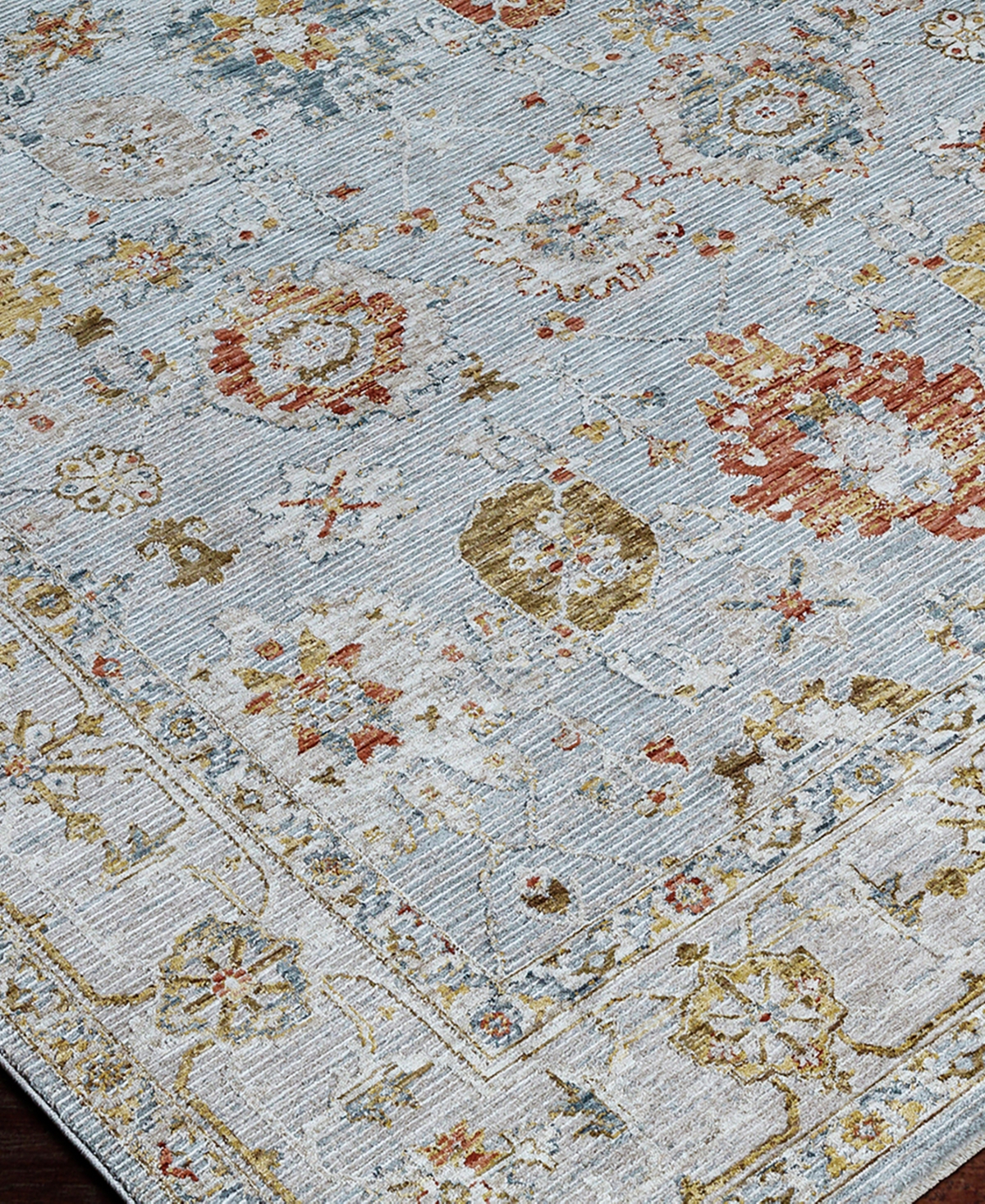 Surya Reina Ren-2306 Area Rug - Silver-Tone