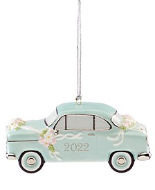 2022 Just Married Vintage Car Ornament