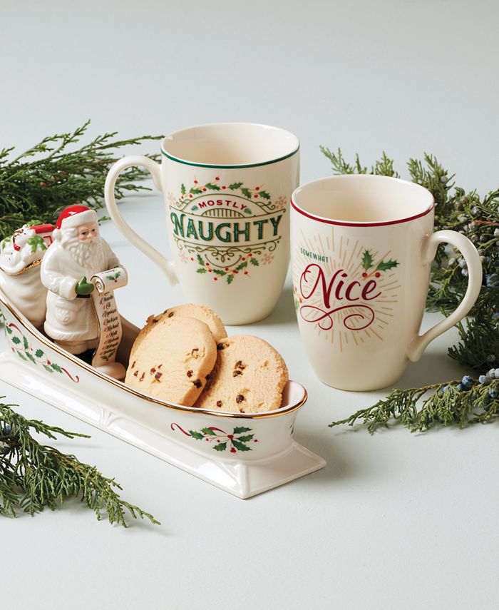 Lenox Merry Grinchmas Naughty & Nice Mug Set & Reviews